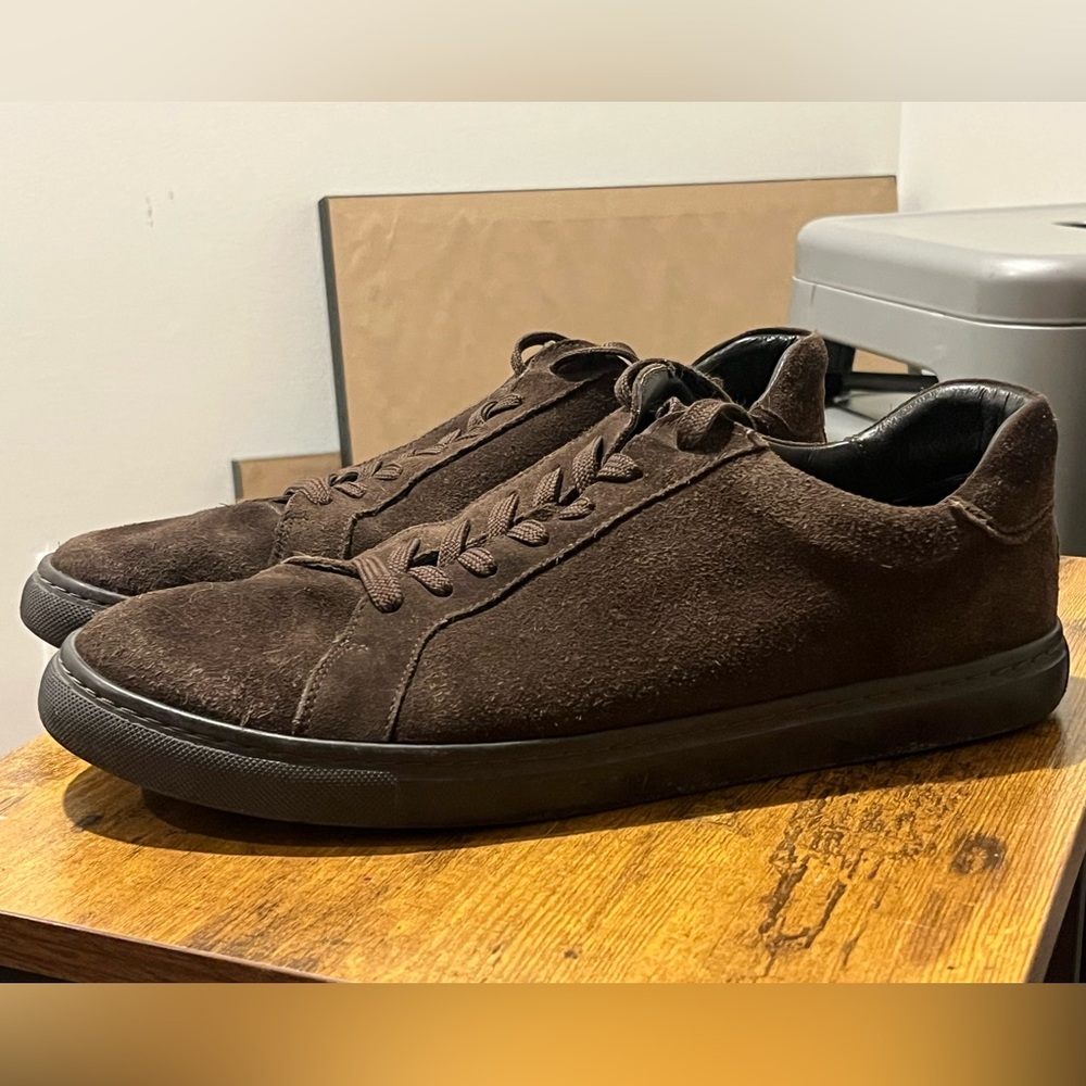 Suede Leather Sneakers